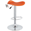 Matériau PVC pour tabouret bar orange